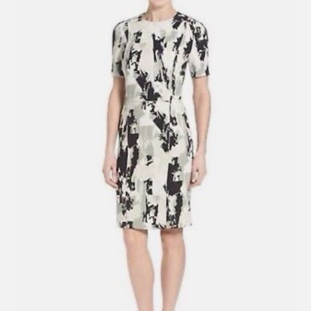 Hugo Boss BOSS Depina Stretch Woven Sheath Dress - Size 12